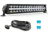 16-Inch LED Light Bar with DRL; Anti-Glare Flood/Spot Combo Beam (Universal; Some Adaptation May Be Required)