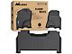 TPE Front and Rear Floor Liners; Black (19-24 RAM 1500 Crew Cab w/ Rear Under Seat Storage)