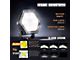 4-Inch Hexagon LED Pod Lights; Spot Beam (Universal; Some Adaptation May Be Required)