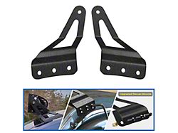 52-Inch Curved LED Light Bar Windshield Mounting Brackets (07-13 Sierra 1500)