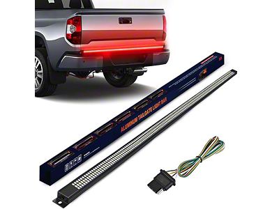 48-Inch Tailgate LED Strip with Sequential Turn Signals (Universal; Some Adaptation May Be Required)