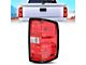 OE Style Tail Light; Chrome Housing; Smoked Lens; Passenger Side (15-19 Sierra 3500 HD DRW w/ Factory Halogen Tail Lights)