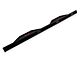 3.60-Inch Drop Side Step Bars; Black (19-24 Silverado 1500)