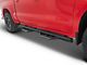 3.60-Inch Drop Side Step Bars; Black (19-24 Silverado 1500)