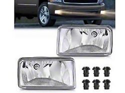 Fog Lights; Clear (07-15 Silverado 1500)