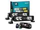 8-Inch 5D Pro Night Vision Dual Row 5-LED Light Bars; Spot Beam (Universal; Some Adaptation May Be Required)
