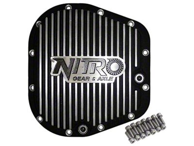 Nitro Gear & Axle Ford 9.75-Inch Differential Cover; Black (97-20 F-150