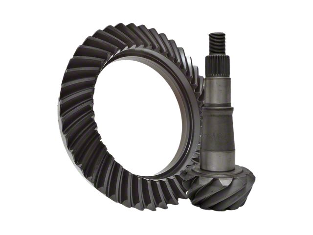 Nitro Gear & Axle AAM 9.25-Inch Front Axle Reverse High Pinion Ring and Pinion Gear Kit; 4.56 Gear Ratio (07-19 Silverado 2500 HD)