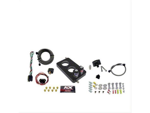 Nitrous Express 3-Valve Nitrous Plate System; No Bottle (09-10 4.6L F-150)