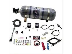 Nitrous Express High Output Nitrous Plate System; 12 lb. Carbon Bottle (20-25 7.3L F-350 Super Duty)