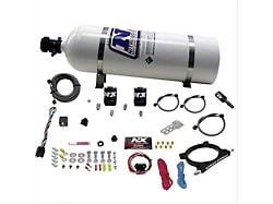 Nitrous Express High Output Nitrous Plate System; 15 lb. Bottle (20-24 7.3L F-350 Super Duty)