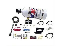 Nitrous Express LS 3-Bolt Nitrous Plate System; 10 lb. Bottle (99-06 4.8L, 5.3L, 6.0L Silverado 1500)