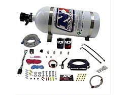 Nitrous Express Truck Nitrous Plate System; 10 lb. Bottle (14-25 6.2L Silverado 1500)