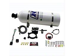 Nitrous Express Truck Nitrous Plate System; 15 lb. Bottle (15-25 5.3L Tahoe)