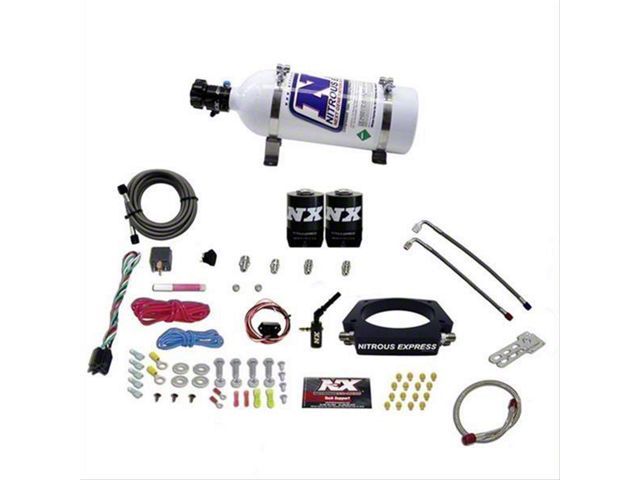 Nitrous Express Truck Nitrous Plate System; 5 lb. Bottle (15-24 6.2L Tahoe)