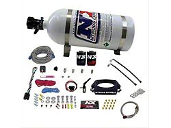 Nitrous Express Truck Nitrous Plate System; 10 lb. Bottle (15-25 6.2L Yukon)