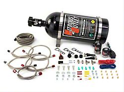 Nitrous Outlet EFI Dual Nozzle System; 12 lb. Bottle (15-25 Canyon)