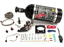 Nitrous Outlet 90mm Hemi Plate System; 10 lb. Bottle (03-24 5.7L RAM 1500)