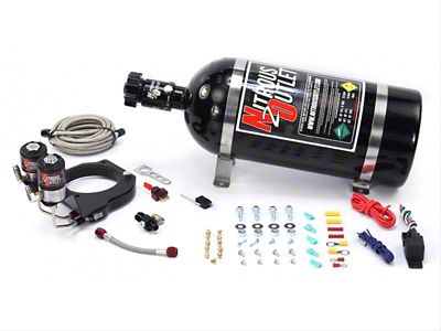 Nitrous Outlet 102mm FAST Truck Plate System; No Bottle (03-13 V8 Sierra 1500 w/ 102mm FAST LSX R/T Intake Manifold)