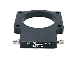 Nitrous Outlet 90mm LSX Truck Plate System; 15 lb. Bottle (99-13 V8 Sierra 1500)