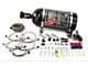 Nitrous Outlet EFI Dual Nozzle System; 15 lb. Bottle (07-24 Silverado 2500 HD)