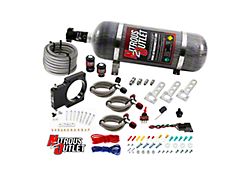 Nitrous Outlet 90mm LSX Truck Plate System; No Bottle (07-14 Yukon)