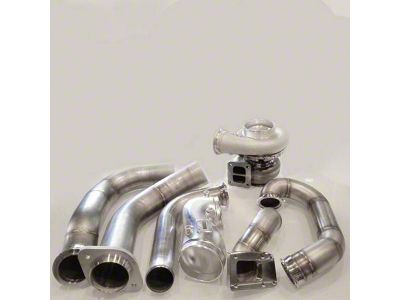 No Limit Fabrication Compound Turbo Kit with Precision Ball Bearing; 82/85mm (20-25 6.7L Powerstroke F-250 Super Duty)