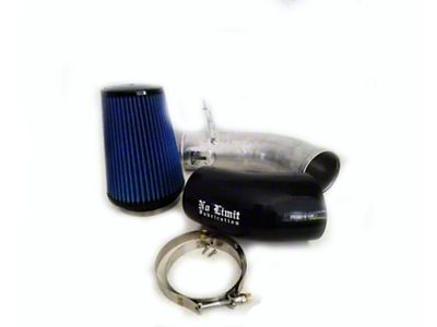 No Limit Fabrication Stage 1 Cold Air Intake with Pro 5R Oiled Filter; Raw (17-19 6.7L PowerStroke F-250 Super Duty)