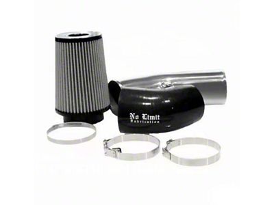 No Limit Fabrication Stage 1 Cold Air Intake with Pro 5R Oiled Filter; Raw (20-22 6.7L PowerStroke F-250 Super Duty)