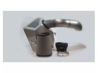 No Limit Fabrication Premium Closed Box Cold Air Intake; Raw (17-19 6.7L PowerStroke F-350 Super Duty)