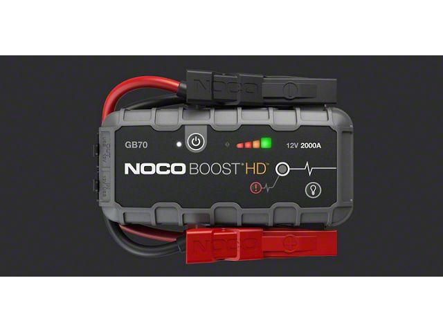 NOCO Boost HD UltraSafe Lithium Jump Starter; 2000-Amp