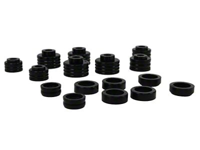 Nolathane Body Mount Bushing Kit; Re-Uses Factory Hardware (99-04 F-350 Super Duty SuperCrew)