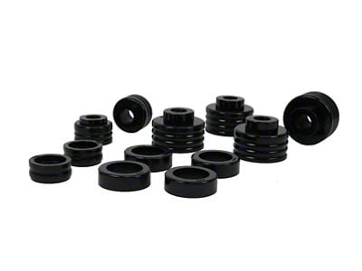 Nolathane Body Mount Bushing Kit; Re-Uses Factory Hardware (99-04 F-350 Super Duty Regular Cab, SuperCab)