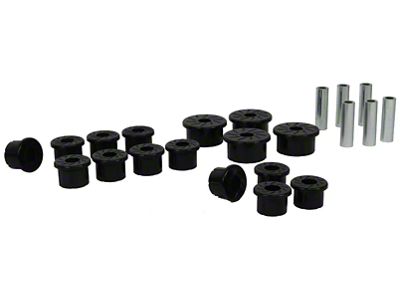 Nolathane Rear Leaf Spring and Shackle Bushings (94-01 RAM 1500 w/ 2.50-Inch Wide Leaf Springs)