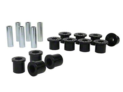 Nolathane Rear Leaf Spring and Shackle Bushings (94-02 RAM 2500 w/ 3-Inch Wide Leaf Springs)