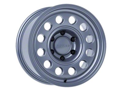 Nomad Wheels Convoy Utility Gray 6-Lug Wheel; 17x8.5; 0mm Offset (07-13 Silverado 1500)