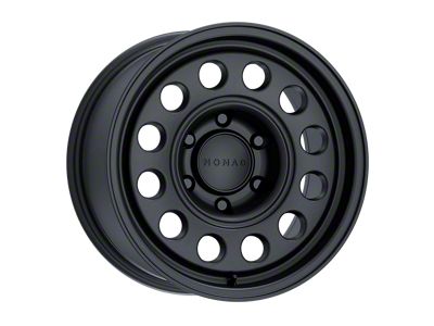 Nomad Wheels Convoy Satin Black 6-Lug Wheel; 17x8.5; -10mm Offset (15-20 Tahoe)