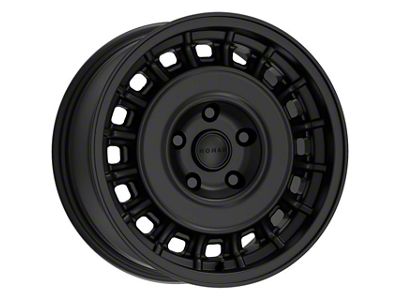 Nomad Wheels Arvo Satin Black 6-Lug Wheel; 17x8.5; 0mm Offset (99-06 Sierra 1500)