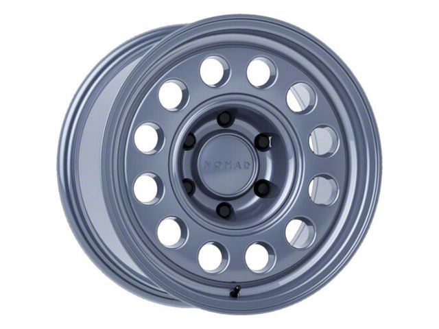 Nomad Wheels Convoy Utility Gray 6-Lug Wheel; 17x8.5; 0mm Offset (19-23 Ranger)