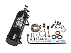 NOS Diesel Nitrous System; 15 lb. Black Bottle; 2-Stage Mini Controller (11-25 6.7L Powerstroke F-350 Super Duty)