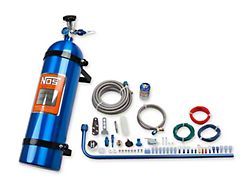 NOS Diesel Nitrous System; 15 lb. Blue Bottle (07-25 6.6L Duramax Sierra 3500 HD)