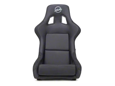 NRG Innovations X-Large Bucket Seat; Black Cloth (Universal; Some Adaptation May Be Required)