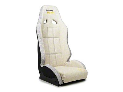 NRG Innovations Defender Water-Resistant Suspension Seat; Tan with Sand Trim (Universal; Some Adaptation May Be Required)