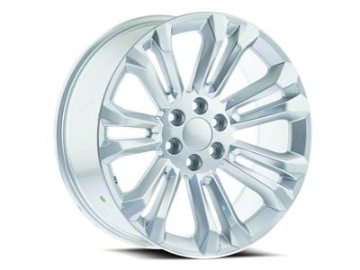 OE Revolution 158 Full Silver 6-Lug Wheel; 22x9; 24mm Offset (23-25 Canyon)