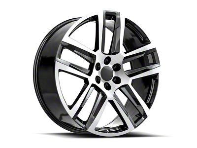 OE Revolution C-32 Gloss Black and Machined 6-Lug Wheel; 26x10; 31mm Offset (23-25 Canyon)