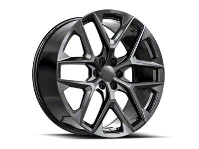 OE Revolution C-39 Gloss Black 6-Lug Wheel; 24x10; 31mm Offset (23-25 Canyon)