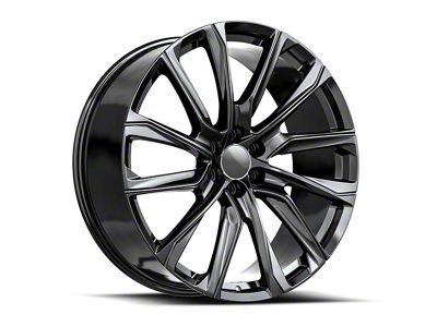 OE Revolution CAD-34 Gloss Black 6-Lug Wheel; 24x10; 31mm Offset (23-25 Canyon)