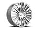 OE Revolution CAD-35 Silver and Machined 6-Lug Wheel; 22x9; 31mm Offset (23-25 Canyon)