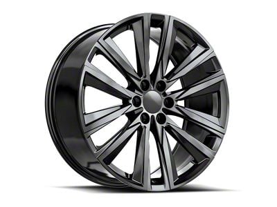 OE Revolution CAD-37 Gloss Black 6-Lug Wheel; 24x10; 31mm Offset (23-25 Canyon)