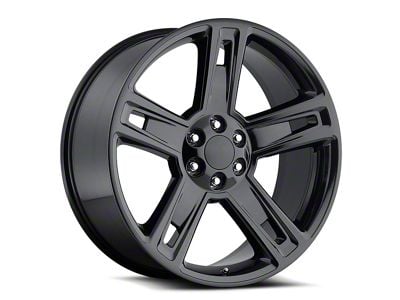 OE Revolution G-07 Gloss Black 6-Lug Wheel; 26x10; 31mm Offset (23-25 Canyon)